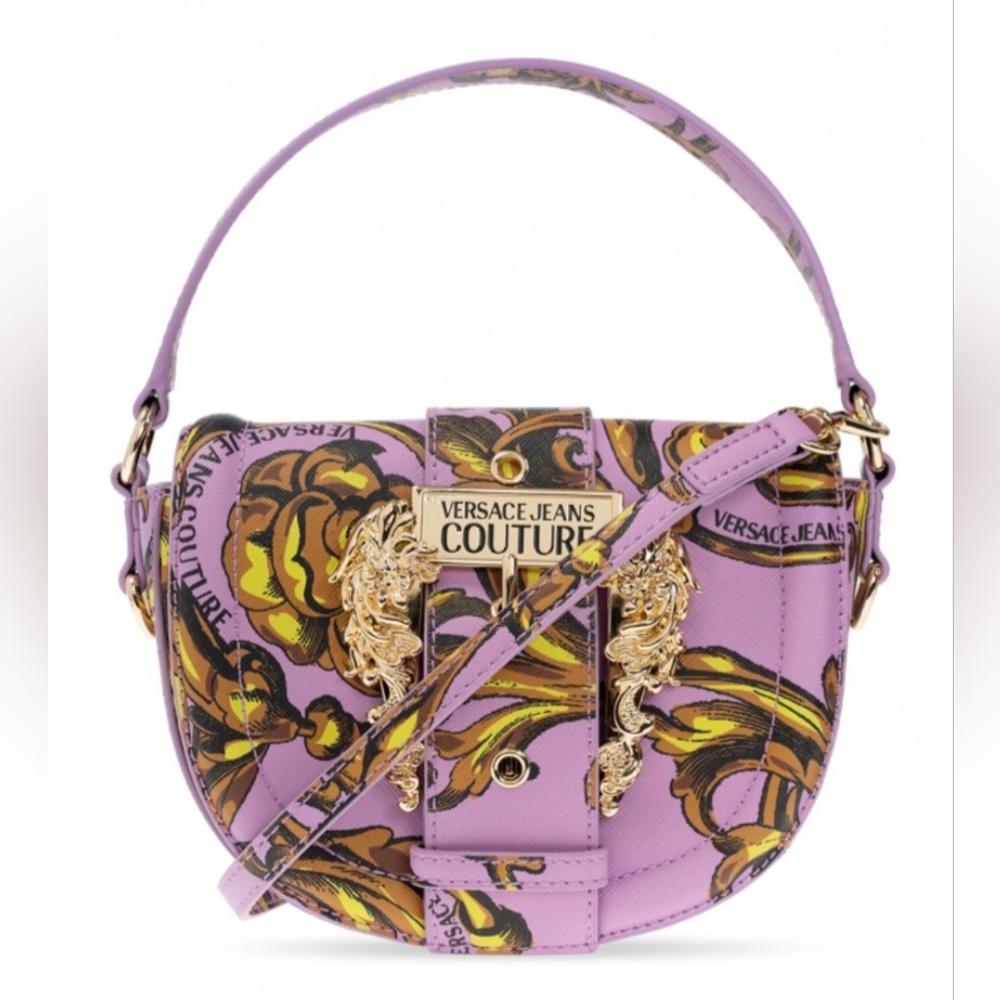 Top Handle Hafl-Circle Baroque Versace Jeans Couture Bag